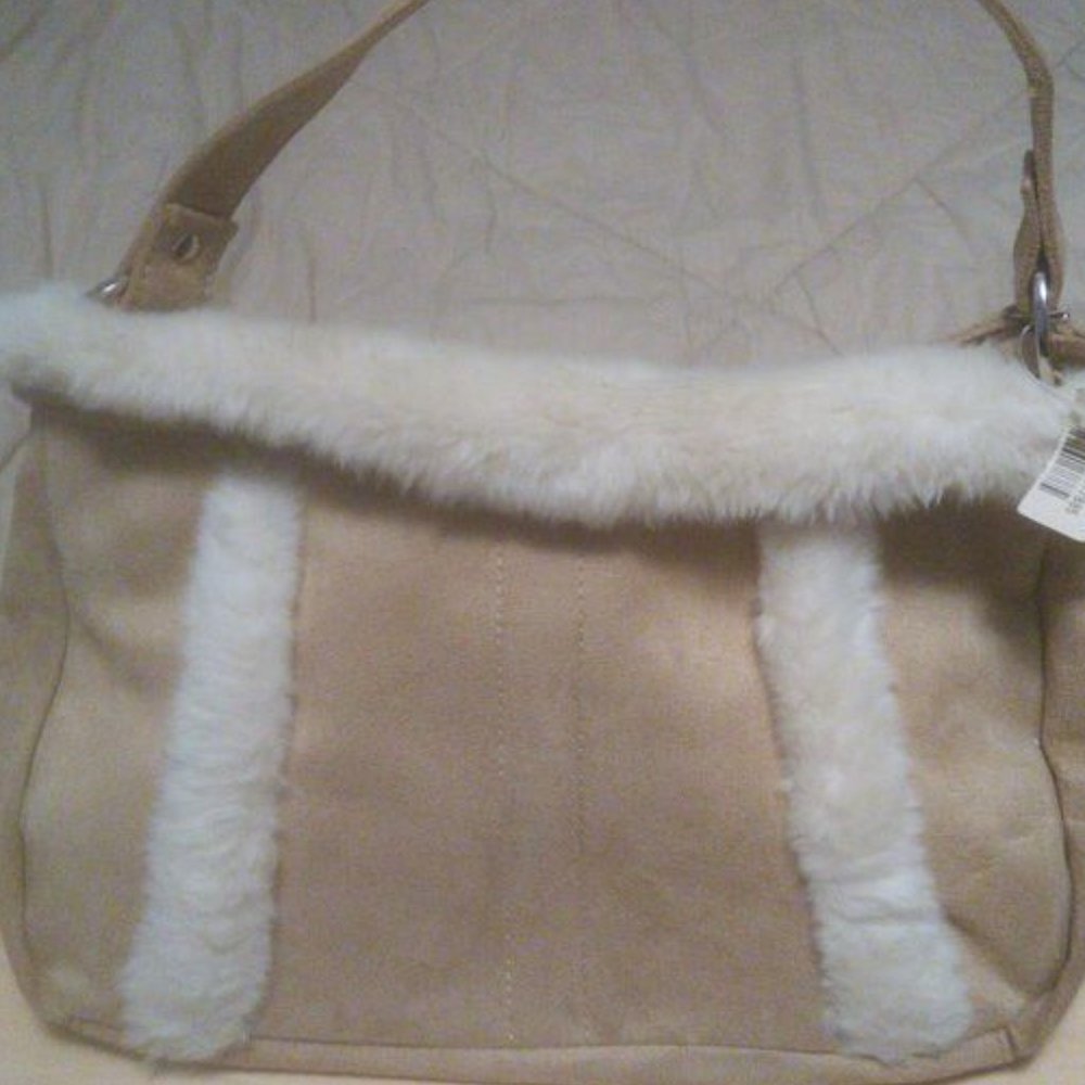 New Faux Suede Purse